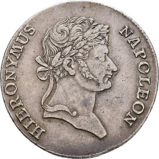 Awers monety - Talar 1811 C "Górniczy" - cena srebrnej monety - Westfalia, Hieronim Napoleon