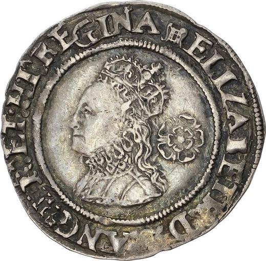 Obverse Sixpence 1566 "Third issues" Small portrait - Silver Coin Value - United Kingdom, Elizabeth I