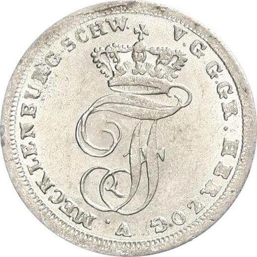 Obverse Shilling 1836 - Silver Coin Value - Mecklenburg-Schwerin, Frederick Francis I