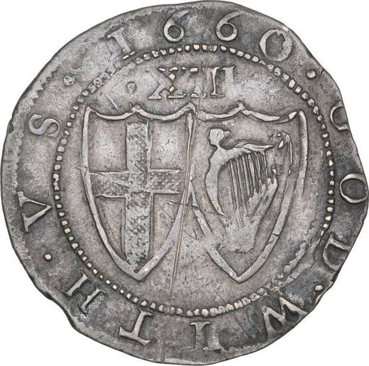 Reverse Shilling 1660 - Silver Coin Value - United Kingdom, Commonwealth
