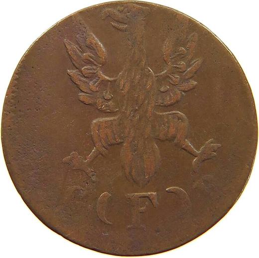 Obverse 1 Heller 1822 F G.B. -  Coin Value - Frankfurt am Main, Free City