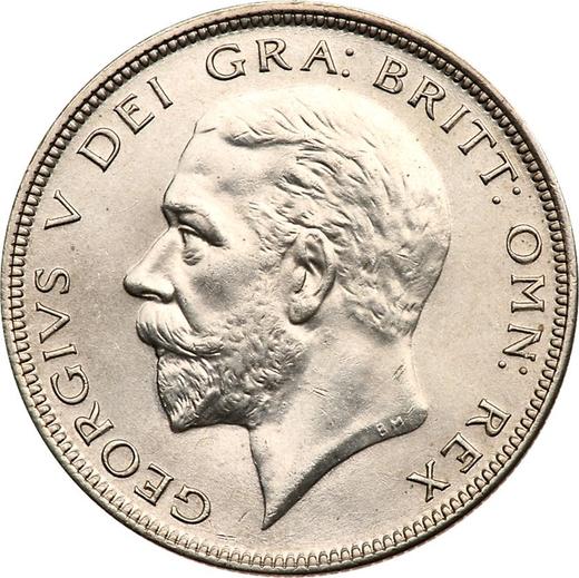 Avers 1/2 Krone 1934 - Silbermünze Wert - Großbritannien, Georg V