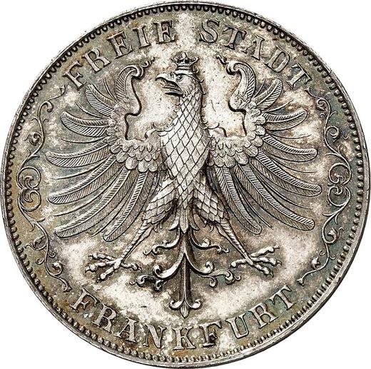 Obverse Gulden 1850 - Silver Coin Value - Frankfurt am Main, Free City