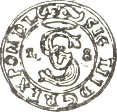 Obverse Ternar (trzeciak) 1628 - Silver Coin Value - Poland, Sigismund III Vasa