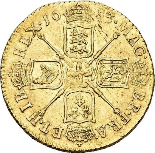 Reverse Guinea 1683 "Fourth laureate bust" Elephant and castle - Gold Coin Value - United Kingdom, Charles II