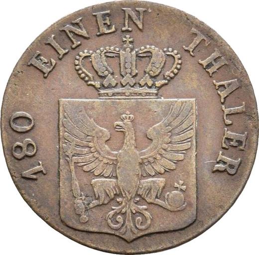 Obverse 2 Pfennig 1825 D - Coin Value - Prussia, Frederick William III