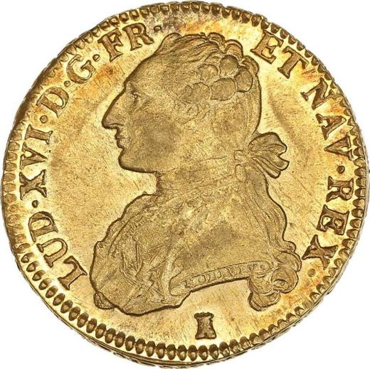 Obverse Double Louis d'Or 1775 T - Gold Coin Value - France, Louis XVI