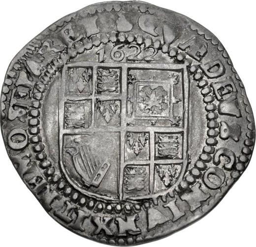 Reverse Sixpence 1622 "Sixth bust" - Silver Coin Value - United Kingdom, James I