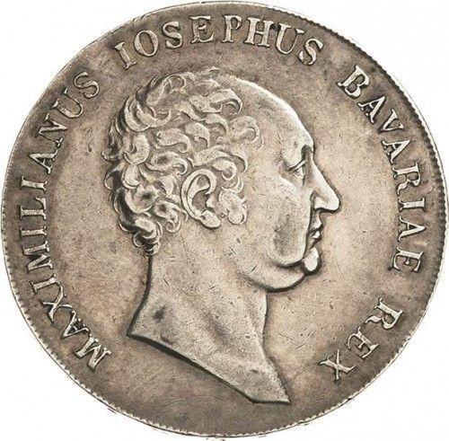 Obverse Thaler 1825 "Type 1809-1825" - Silver Coin Value - Bavaria, Maximilian I