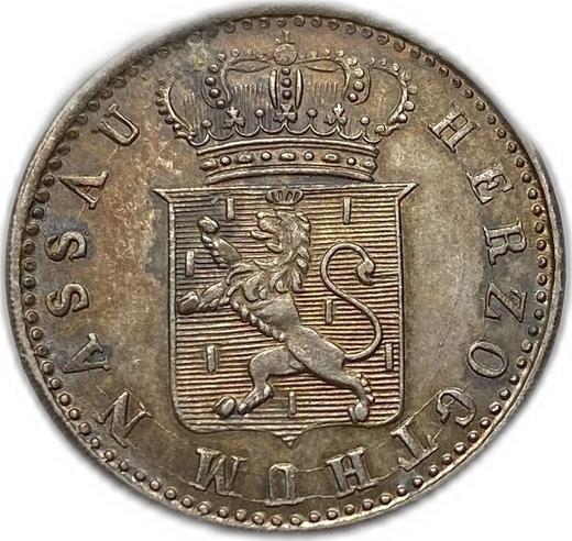 Obverse 6 Kreuzer 1840 - Silver Coin Value - Nassau, Adolphe