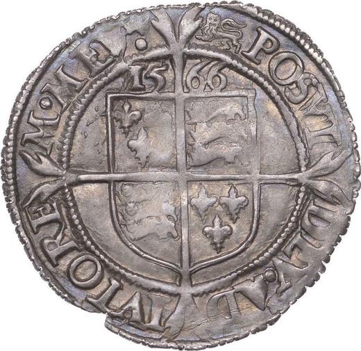 Reverse Sixpence 1566 "Third issues" Intermediate bust - Silver Coin Value - United Kingdom, Elizabeth I