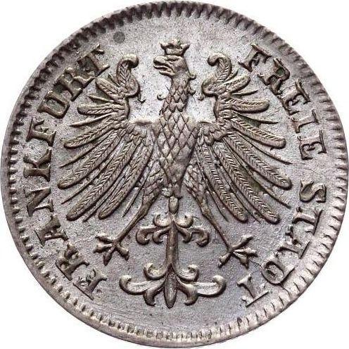 Obverse 3 Kreuzer 1846 "Type 1846-1856" - Silver Coin Value - Frankfurt am Main, Free City