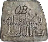 Rewers monety - 1 korona bez daty (1644-1645) - cena srebrnej monety - Wielka Brytania, Karl I