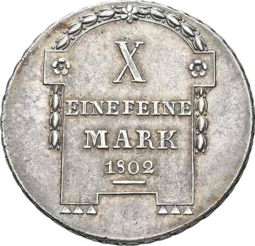 Reverse Thaler 1802 - Silver Coin Value - Schaumburg-Lippe, George William