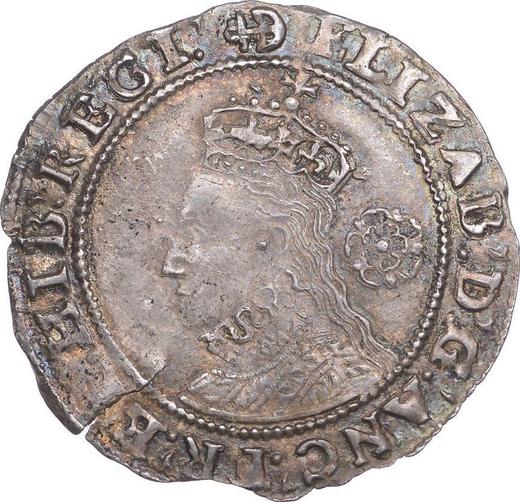 Obverse Sixpence 1599 "Sixth issue" - Silver Coin Value - United Kingdom, Elizabeth I