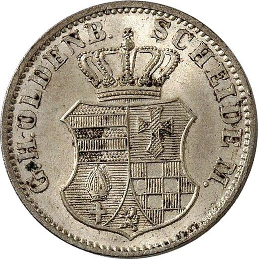 Obverse Groschen 1865 B - Silver Coin Value - Oldenburg, Nikolaus Frederick Peter