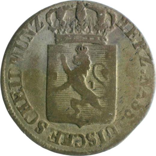 Obverse 6 Kreuzer 1819 - Silver Coin Value - Nassau, William