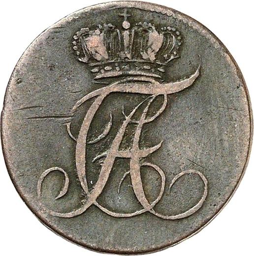 Obverse 1 Pfennig 1807 -  Coin Value - Anhalt-Bernburg, Alexius Frederick Christian