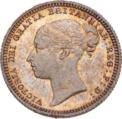 Obverse Sixpence 1879 No number - Silver Coin Value - United Kingdom, Victoria