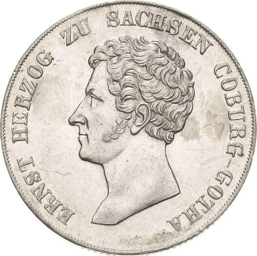 Obverse 10 Kreuzer 1836 - Silver Coin Value - Saxe-Coburg and Gotha, Ernest I