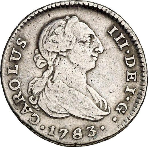 Obverse 1 Real 1783 M JD - Silver Coin Value - Spain, Charles III