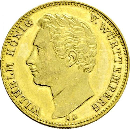 Obverse Ducat 1842 A.D. - Gold Coin Value - Württemberg, William I