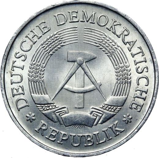 Reverse 1 Mark 1977 A -  Coin Value - Germany, GDR