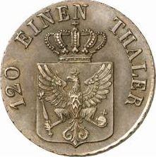 Obverse 3 Pfennig 1829 D -  Coin Value - Prussia, Frederick William III