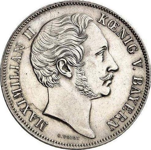 Avers Gulden 1849 - Silbermünze Wert - Bayern, Maximilian II