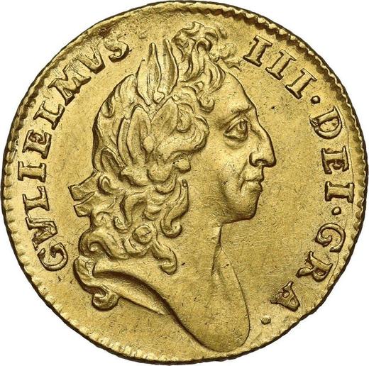 Obverse Half Guinea 1695 - Gold Coin Value - United Kingdom, William III