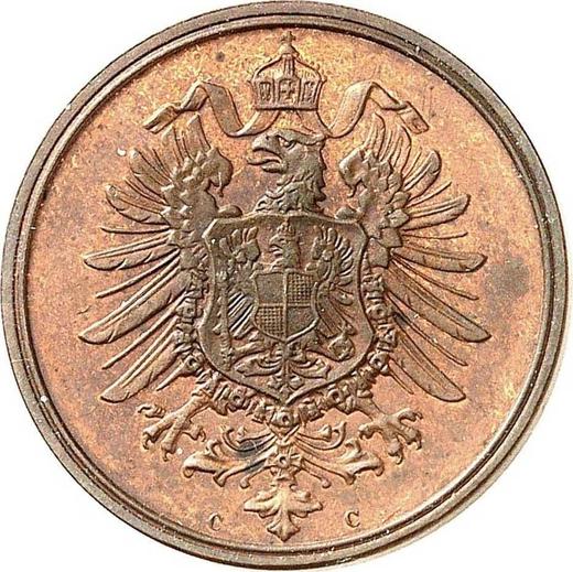 Rewers monety - 2 fenigi 1873 C "Typ 1873-1877" - cena monety - Niemcy, Cesarstwo Niemieckie