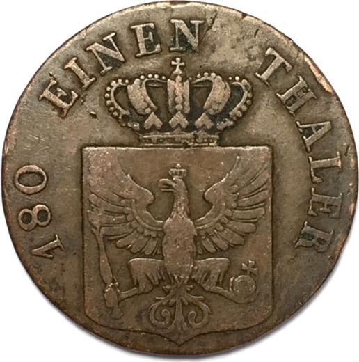 Obverse 2 Pfennig 1832 D -  Coin Value - Prussia, Frederick William III
