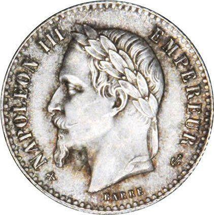 Obverse 50 Centimes 1864 A "Type 1864-1869" - Silver Coin Value - France, Napoleon III