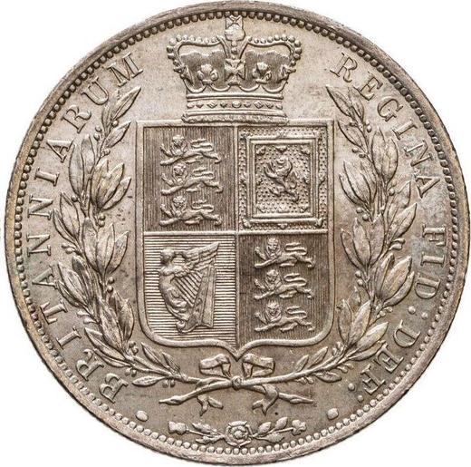 Revers 1/2 Krone 1882 - Silbermünze Wert - Großbritannien, Victoria