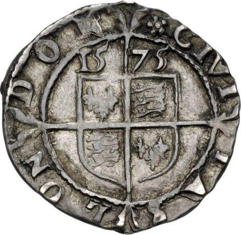 Reverse 1 1/2 Pence 1575 "Third issues" - Silver Coin Value - United Kingdom, Elizabeth I