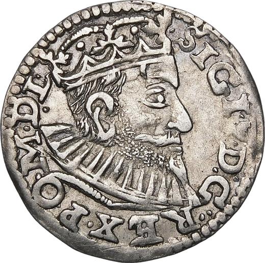 Obverse 3 Groszy (Trojak) 1594 IF "Poznań Mint" - Silver Coin Value - Poland, Sigismund III Vasa