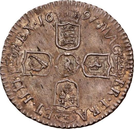 Reverse Sixpence 1697 Y "Third laureate bust" - Silver Coin Value - United Kingdom, William III