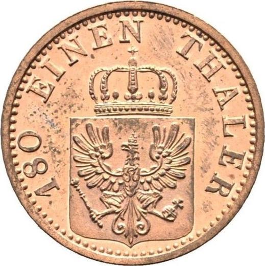 Obverse 2 Pfennig 1867 C - Coin Value - Prussia, William I