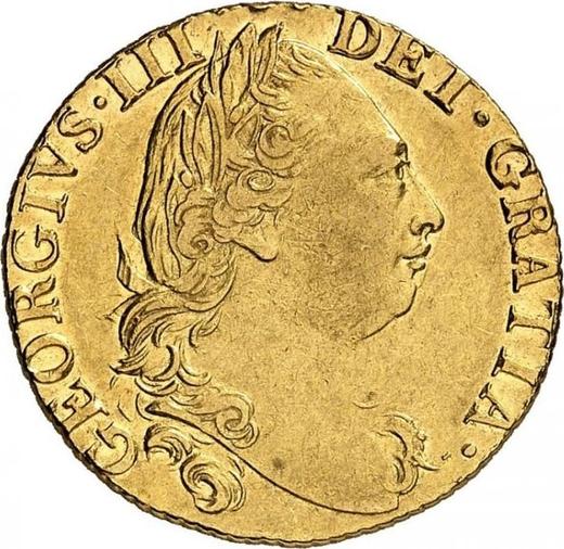 Obverse Guinea 1782 "Fourth laureate bust" - Gold Coin Value - United Kingdom, George III