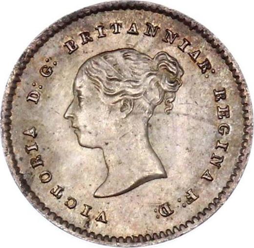 Anverso 2 peniques 1854 - valor de la moneda de plata - Gran Bretaña, Victoria