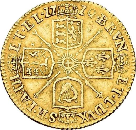 Reverse Half Guinea 1719 "First laureated bust" - Gold Coin Value - United Kingdom, George I