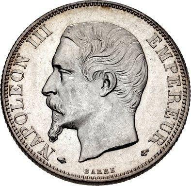 Obverse 2 Francs 1856 A "Type 1853-1859" - Silver Coin Value - France, Napoleon III