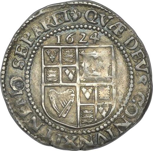 Reverse Sixpence 1624 "Sixth bust" - Silver Coin Value - United Kingdom, James I
