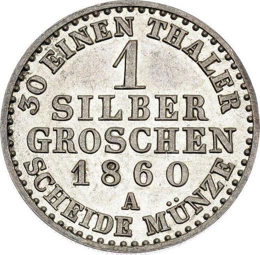 Reverse Silber Groschen 1860 A - Silver Coin Value - Lippe, Paul Friedrich Emil Leopold III