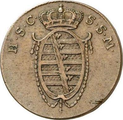 Obverse 3 Pfennig 1824 -  Coin Value - Saxe-Coburg-Saalfeld, Ernest I