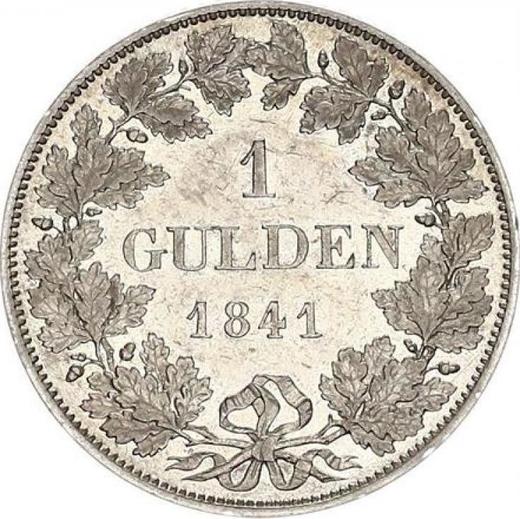 Reverse Goldgulden 1841 - Silver Coin Value - Hohenzollern-Hechingen, Constantine