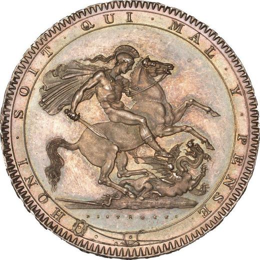 Reverse Crown 1819 Edge "LIX" - Silver Coin Value - United Kingdom, George III