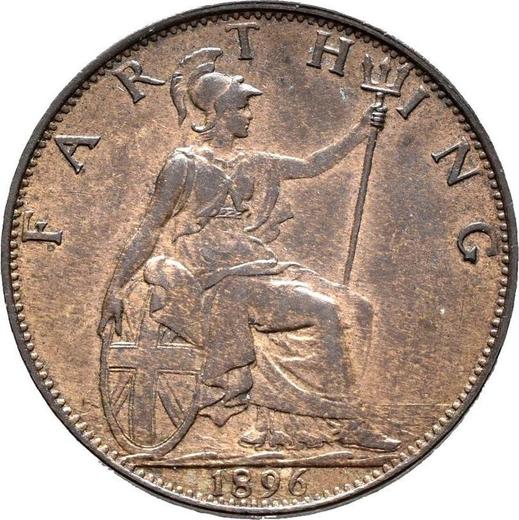 Reverse Farthing 1896 TB - Coin Value - United Kingdom, Victoria