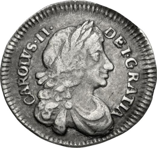 Obverse Penny 1677 "Type 1670-1684" - Silver Coin Value - United Kingdom, Charles II