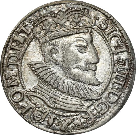 Obverse 1 Grosz 1594 - Silver Coin Value - Poland, Sigismund III Vasa